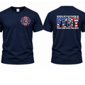 FDNY station 8 classic Flag t-shirt