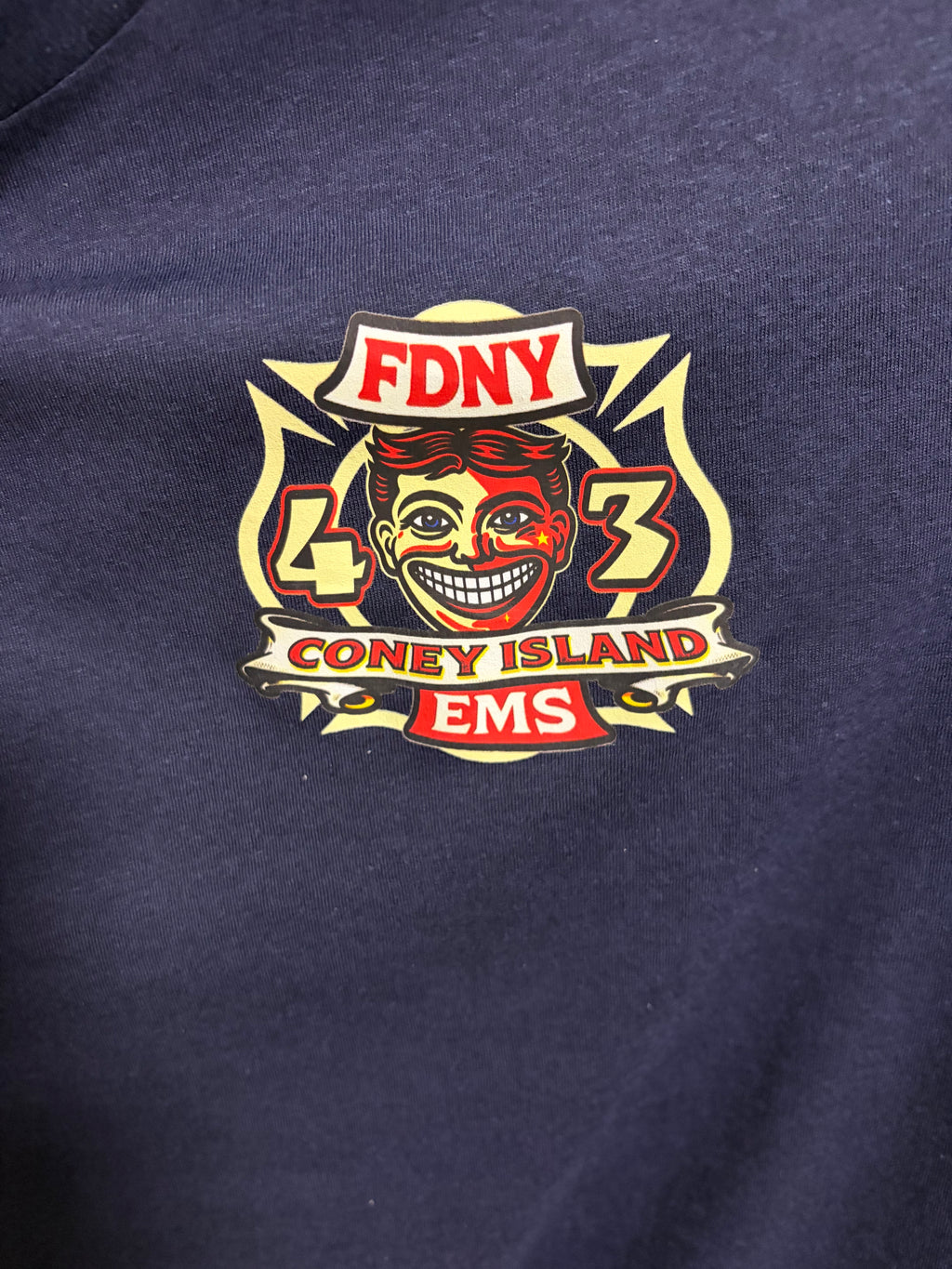 FDNY EMS station 43 Coney Island t shirt