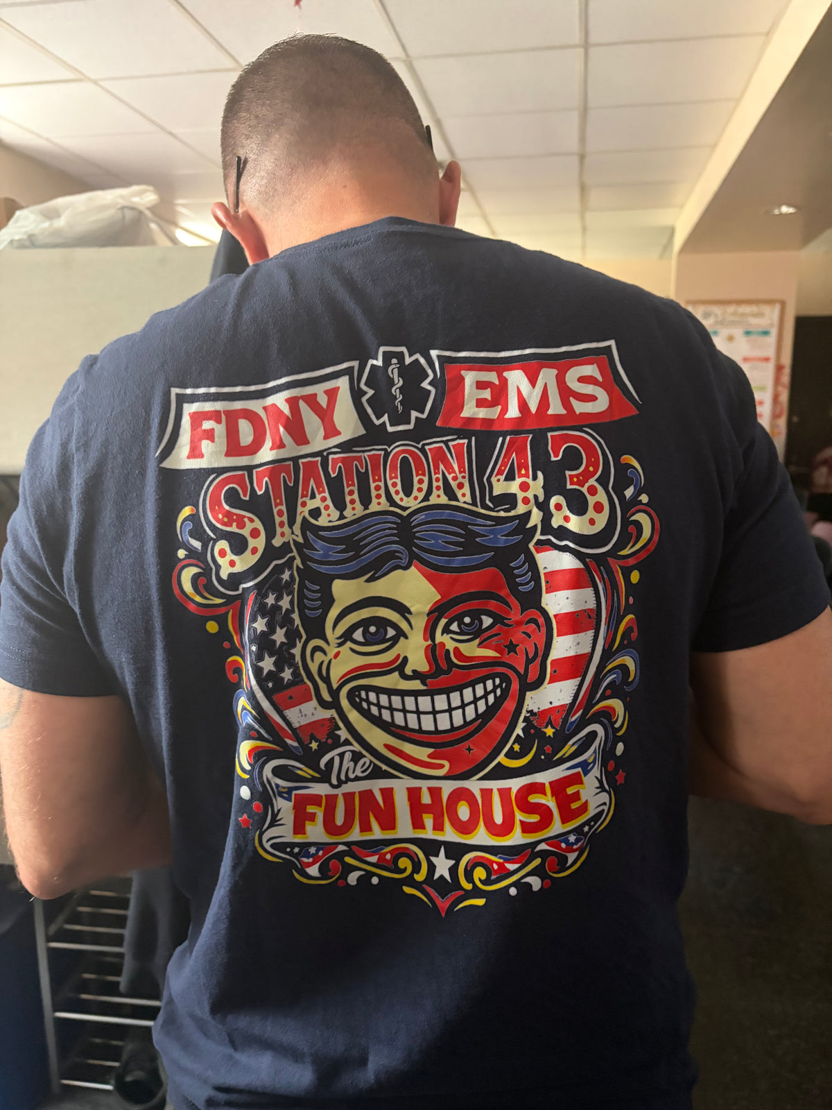 FDNY EMS station 43 Coney Island t shirt