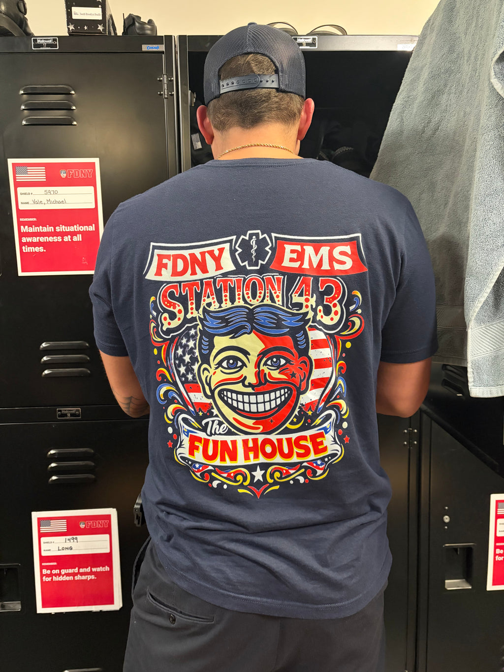 FDNY EMS station 43 Coney Island t shirt