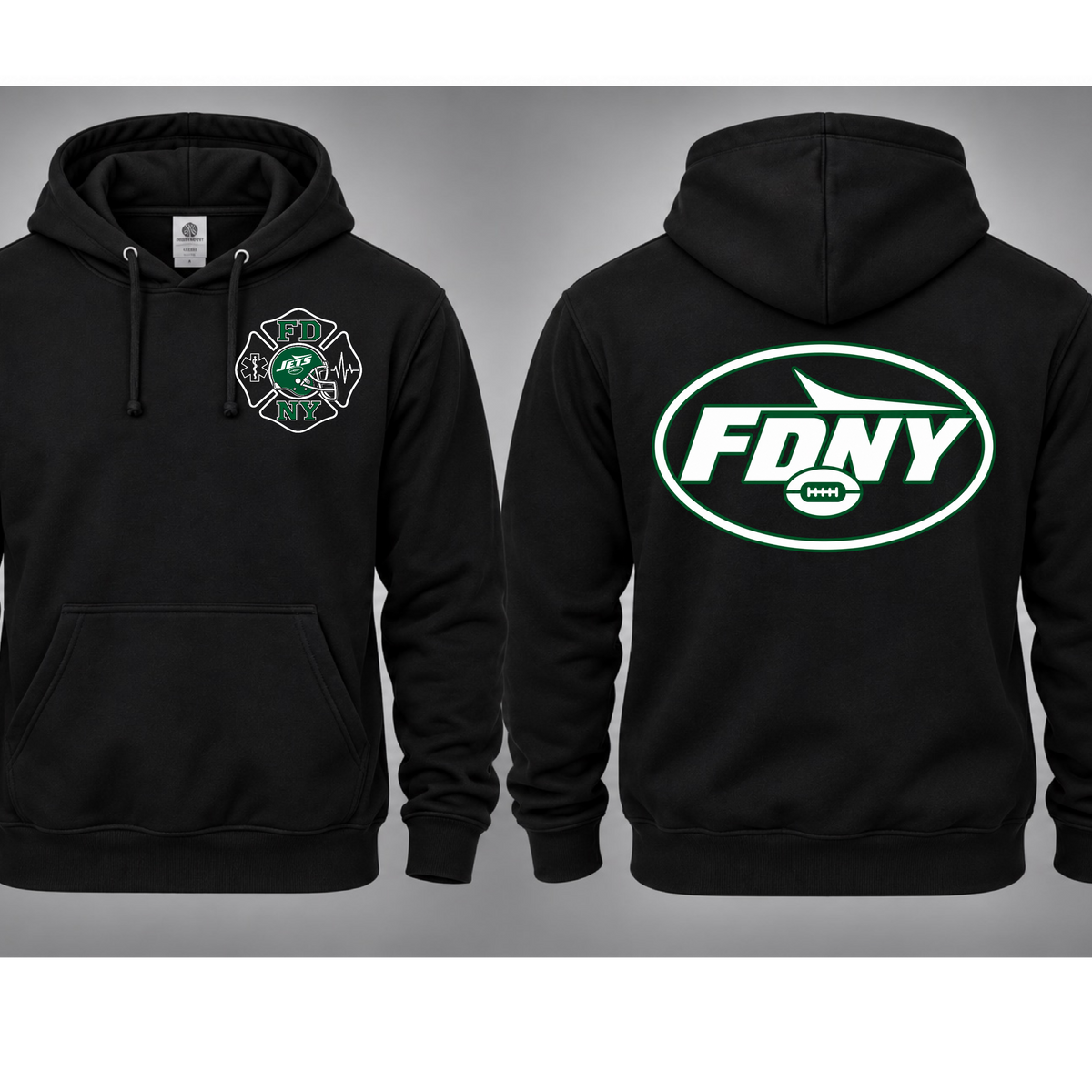 FDNY JETS FAN HOODIE