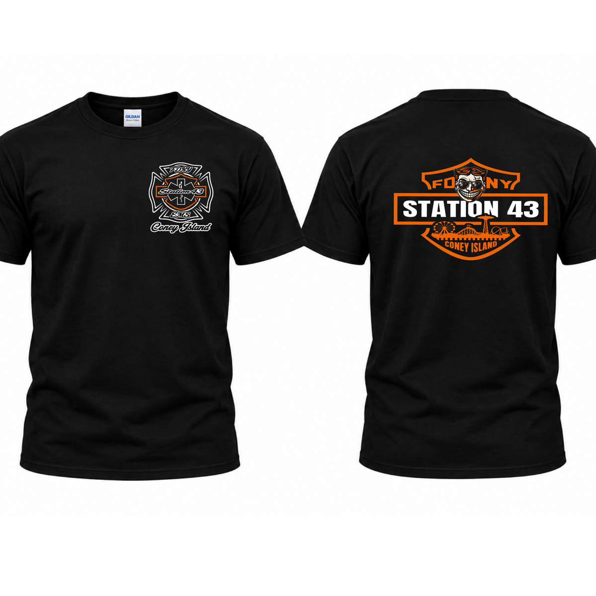 FDNY HD 43 T-shirt