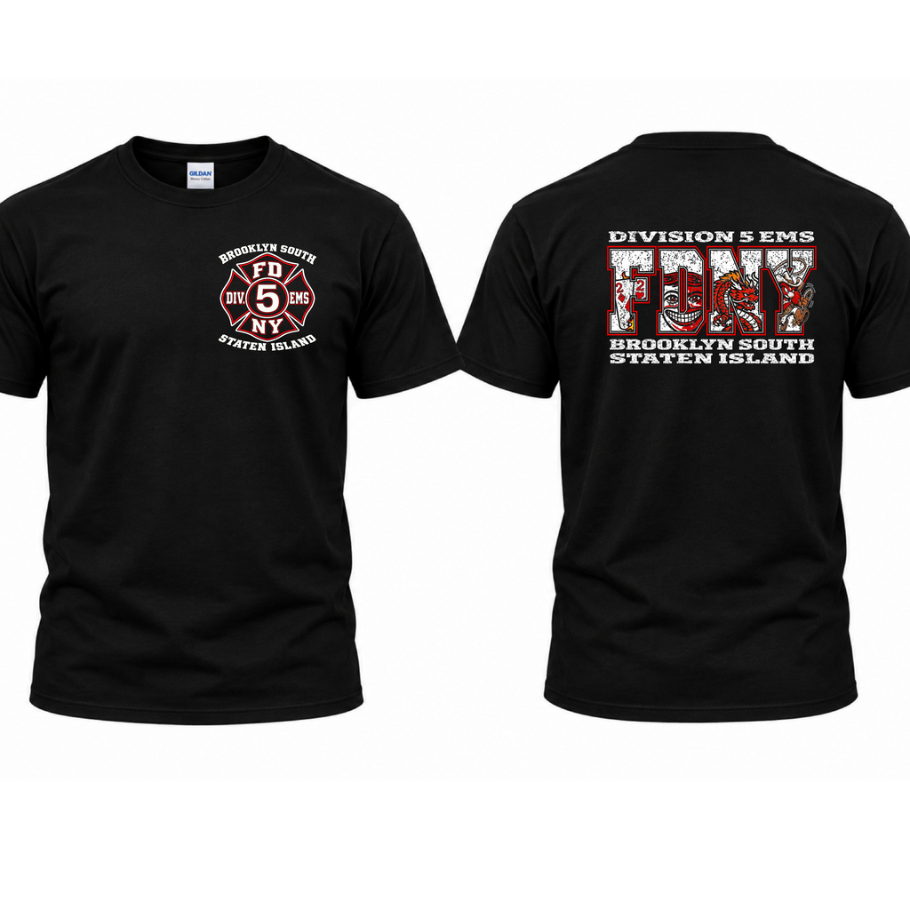 FDNY EMS DIV 5 t shirt